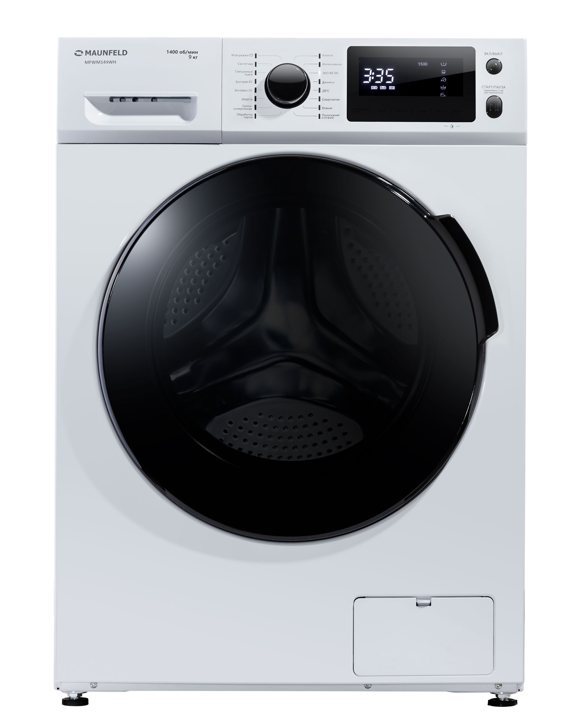 Стиральная машина MAUNFELD MFWM149WH																		 — описание, фото, цены в интернет-магазине PT Stores