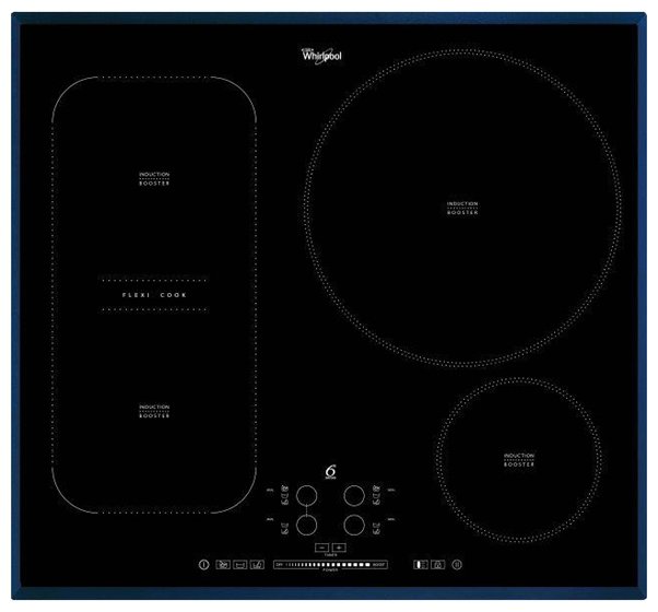 Индукционная варочная панель Whirlpool ACM 847 BA																		 — описание, фото, цены в интернет-магазине PT Stores