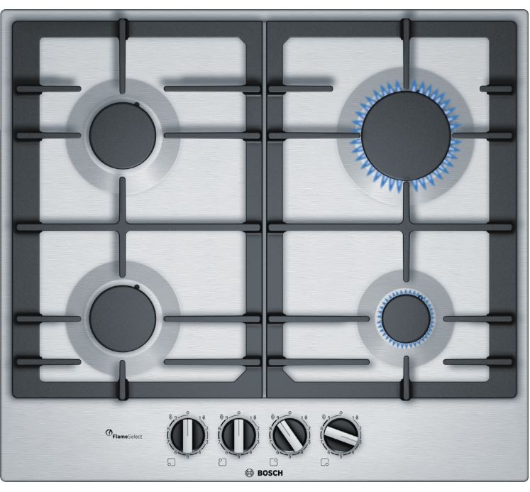 Газовая варочная панель BOSCH PCP 6A5B90R																		 — описание, фото, цены в интернет-магазине PT Stores