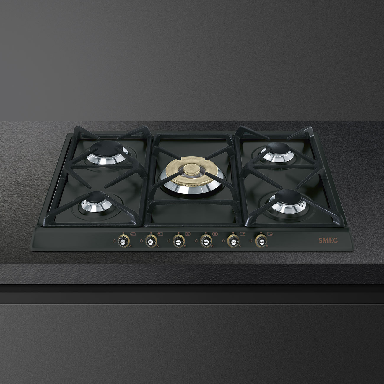 Купить Газовая варочная панель SMEG SR775AO — Фото 2