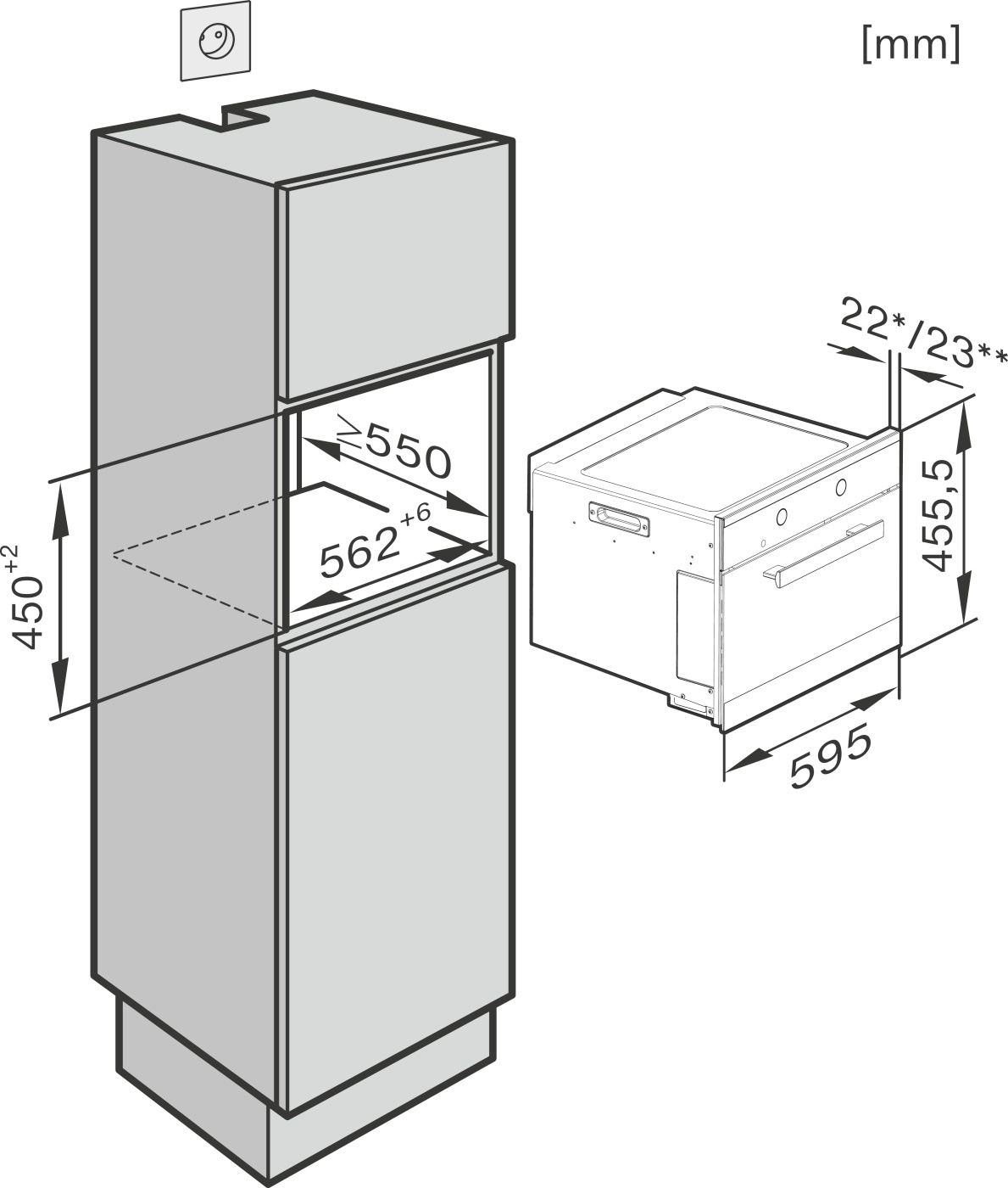 Купить Встраиваемая СВЧ печь MIELE M6262TC OBSW черный обсидиан — Фото 3