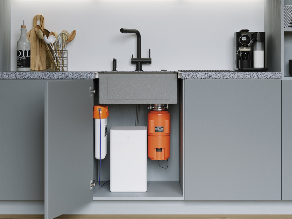 Купить Измельчитель пищевых отходов OMOIKIRI Nagare Slim 1250 — Фото 4