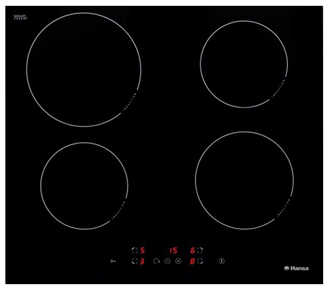 Индукционная варочная панель HANSA BHI 68510																		 — описание, фото, цены в интернет-магазине PT Stores