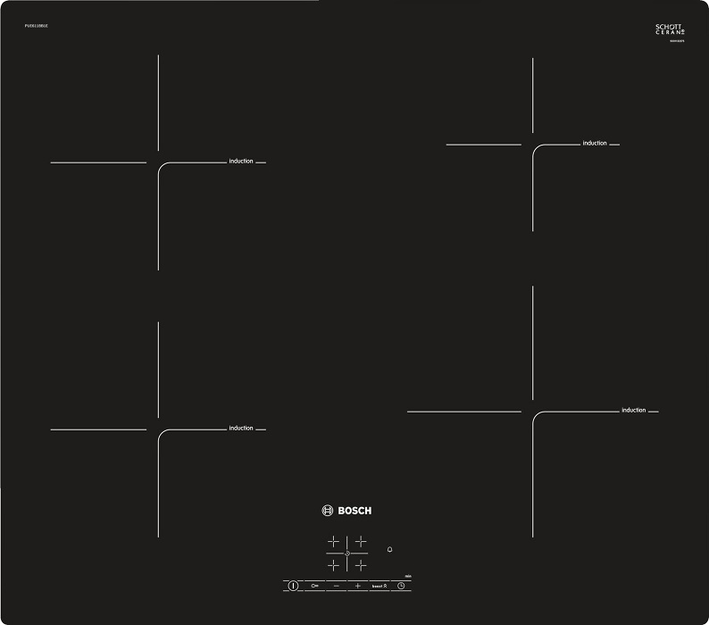 Индукционная варочная панель BOSCH PUE611BB1E																		 — описание, фото, цены в интернет-магазине PT Stores