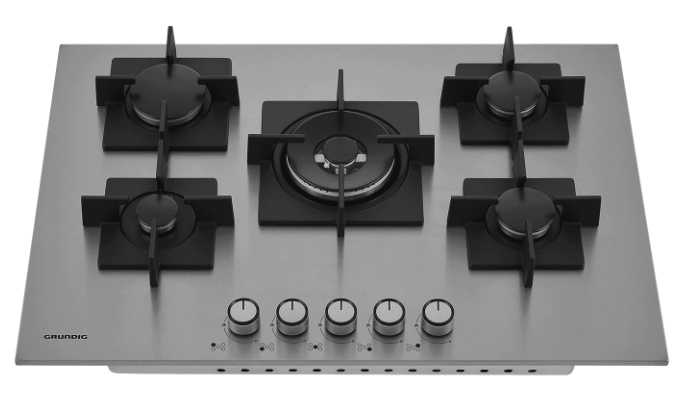 Газовая варочная панель GRUNDIG GIGF 7235220 X																		 — описание, фото, цены в интернет-магазине PT Stores