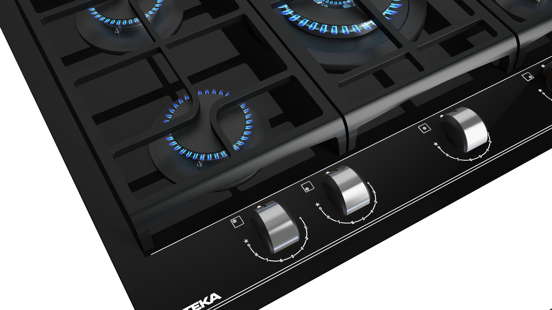 Купить Газовая варочная панель TEKA GZC 75330 XBN NIGHT RIVER BLAC — Фото 7