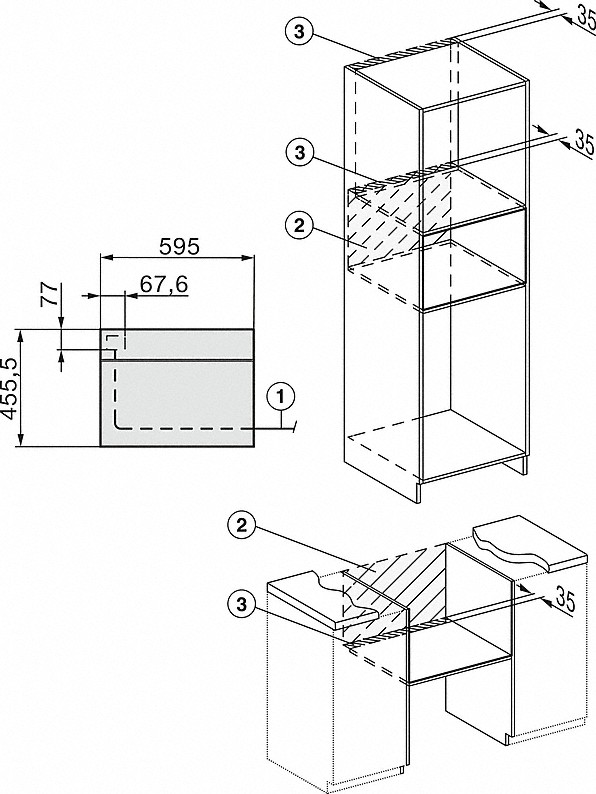 Купить Электрический духовой шкаф MIELE H 7440 BM EDST/CLST — Фото 6