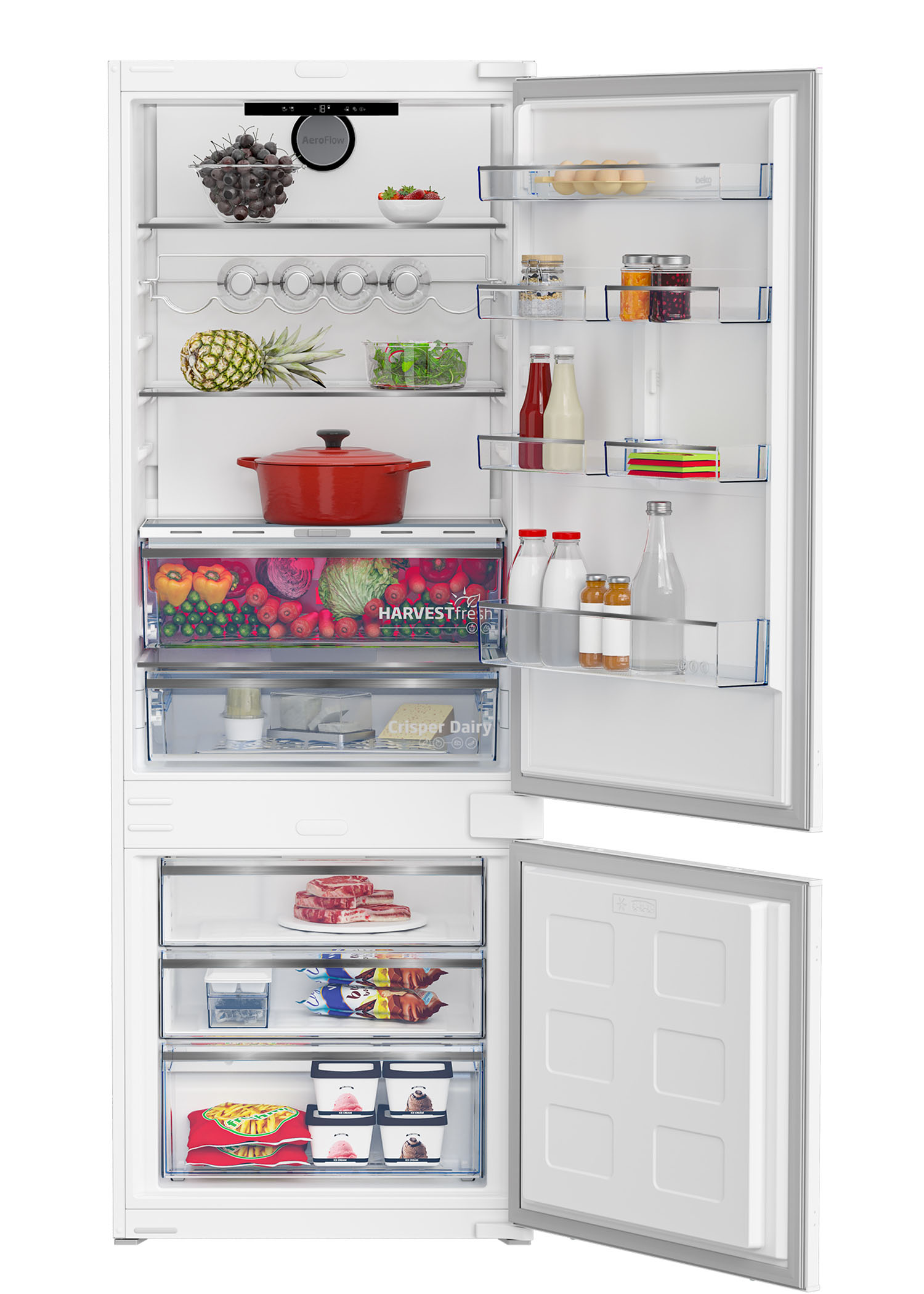 Встраиваемый холодильник BEKO BCNE400I35ZS																		 — описание, фото, цены в интернет-магазине PT Stores