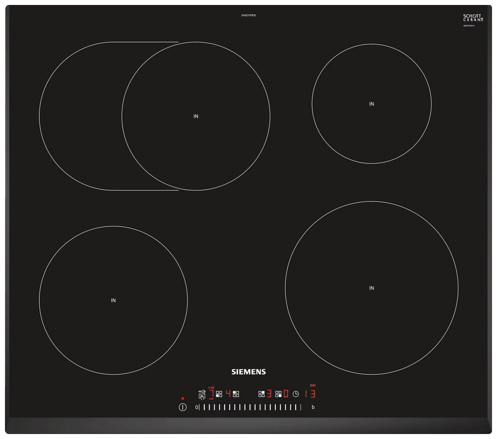 Индукционная варочная панель Siemens EH 651FFB1E																		 — описание, фото, цены в интернет-магазине PT Stores