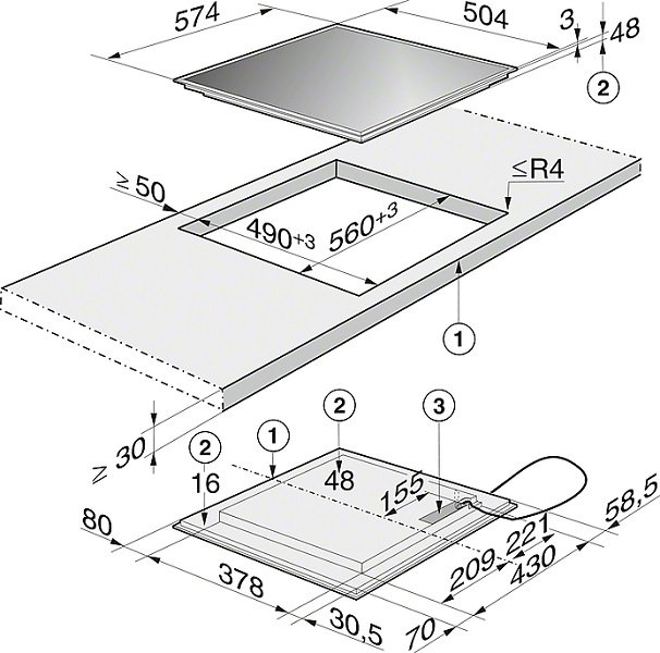 Купить Индукционная варочная панель MIELE KM6115 — Фото 4