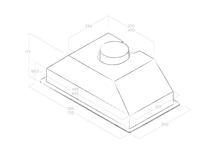 Купить Вытяжка встраиваемая ELICA ERA C WH/A/52 — Фото 2