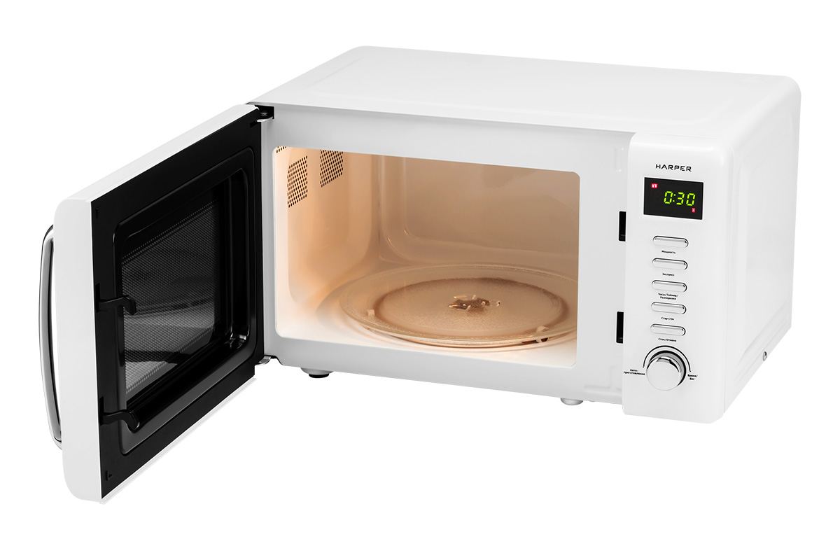Купить Микроволновая печь HARPER HMW-20ST02 WHITE — Фото 3