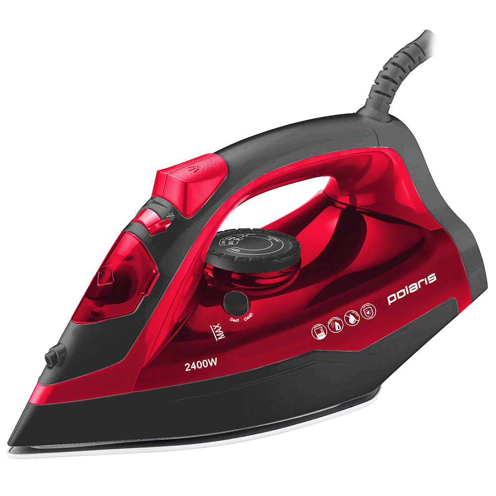 Утюг POLARIS PIR 2478K черн/красный																		 — описание, фото, цены в интернет-магазине PT Stores