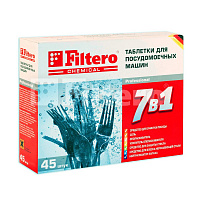 FILTERO Таблетки для ПММ "7 в 1" 45 шт, арт. 702