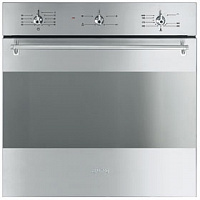 Встраиваемый газовый духовой шкаф SMEG SF341GVX