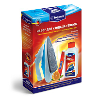 TOPPERR 3013 Набор для ухода за утюгом (ср-во от накипи 250 мл + чистящий карандаш)