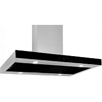 Островная вытяжка AKPO WK-9 Исла Феникс гласс 120 см. черный