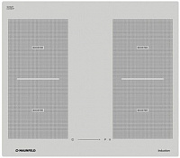 Индукционная варочная поверхность MAUNFELD MVI59.2FL-WH, белое стекло