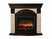 Electrolux Torre 25U (угловой) камень белый, шпон темный дуб