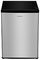 Однокамерный холодильник Hyundai CO1002 серебристый