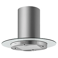 Островная вытяжка MAUNFELD BERTA 90 нержавейка/прозрачное стекло (в 3-х коробках)