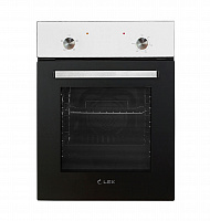 Встраиваемый электрический духовой шкаф LEX EDM 4540 IX нержавеющая сталь/черный