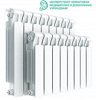 RIFAR Monolit 350 х 4 сек НП лев (MVL) 50мм