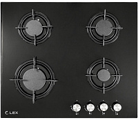 Газовая варочная панель LEX GVG 641 BL черный