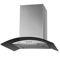 Кухонная вытяжка MAUNFELD ANCONA PLUS 50 (C) НЕРЖАВЕЙКА/тёмное стекло