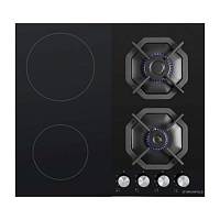 Комбинированная варочная поверхность MAUNFELD EEHG.642VC.2CB/KG