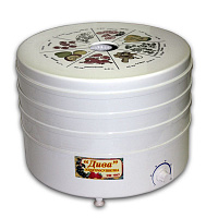 Сушилка для овощей и фруктов Ротор Дива 3 решетки (гофротара)